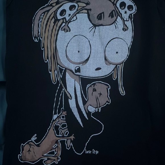 ON HOLD DO NOT BUYSuper rare 2000s Lenore cute little dead girl Roman dirge tank - Picture 2 of 5